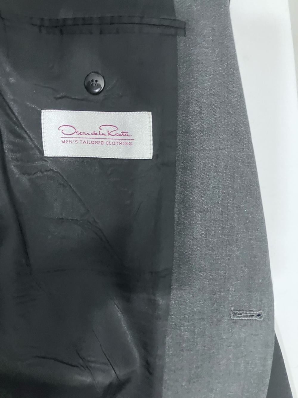 Vintage Oscar de la Renta Suit Coat 41L - Picture 10 of 14